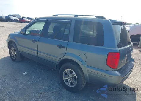 2005 Honda Pilot Ex-L from USA, damaged, VIN 2HKYF18785H565602